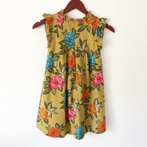 Pink Chicken floral sleeveless dress Sz 8